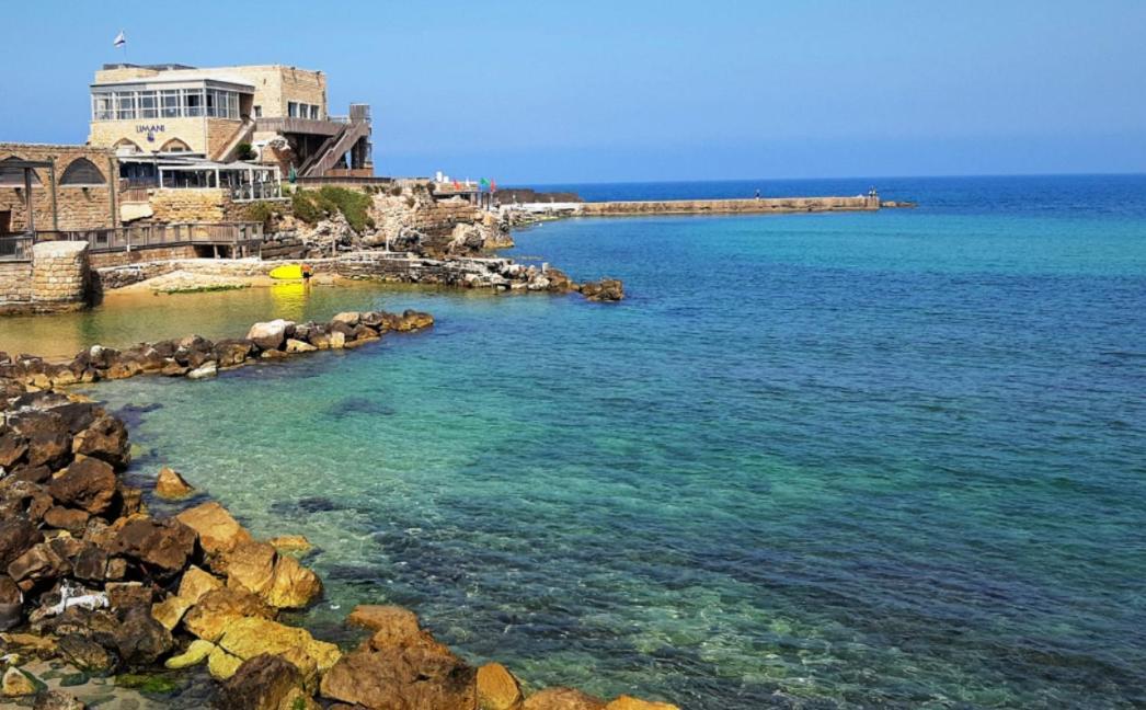 Apartament Caesarea :In The Front Of The Sea Zewnętrze zdjęcie